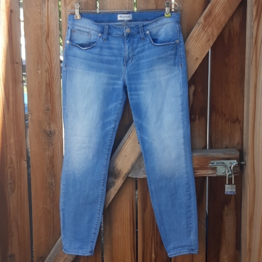 Madewell skinny skinny lightwash jeans womens size 32
